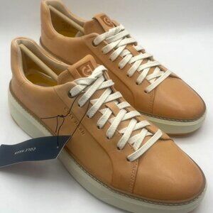 Cole Haan Men's Grandpro Topspin Sneaker Barely Beige Ivory Style C37012